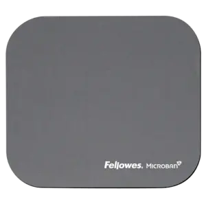 Fellowes Microban Mouse Pad Silver 5934005