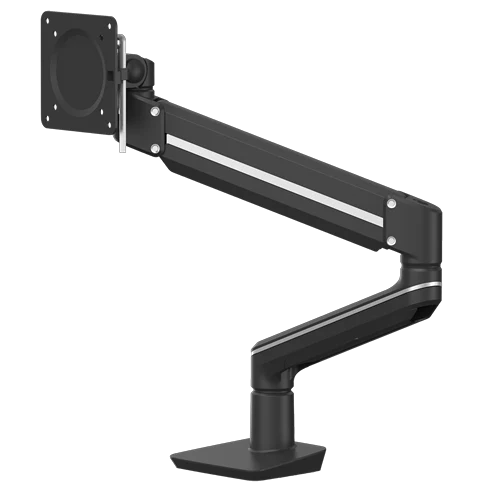 Fellowes Tallo single monitor arm in black without a display