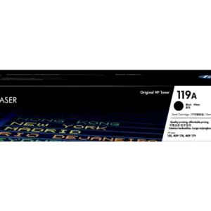 HP 119A Black Original Laser Toner Cartridge W2090A standard capacity toner cartridge