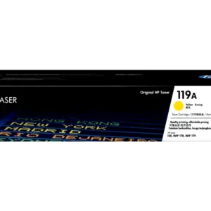 HP 119A Yellow Original Laser Toner Cartridge W2092A