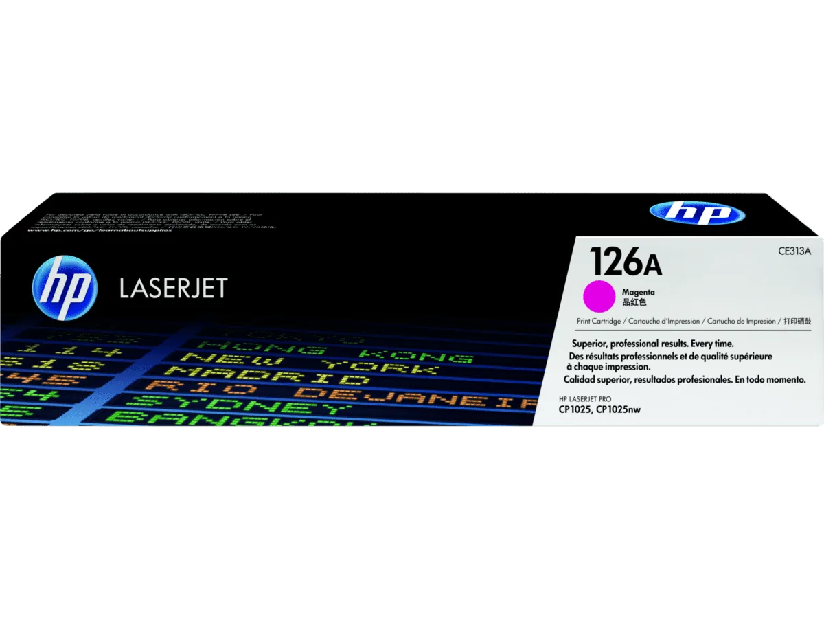 HP 126A Magenta Original LaserJet Toner Cartridge CE313A