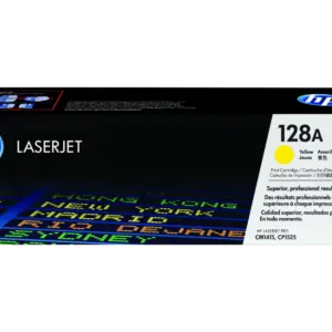 HP 128A Yellow Original LaserJet Toner Cartridge CE322A