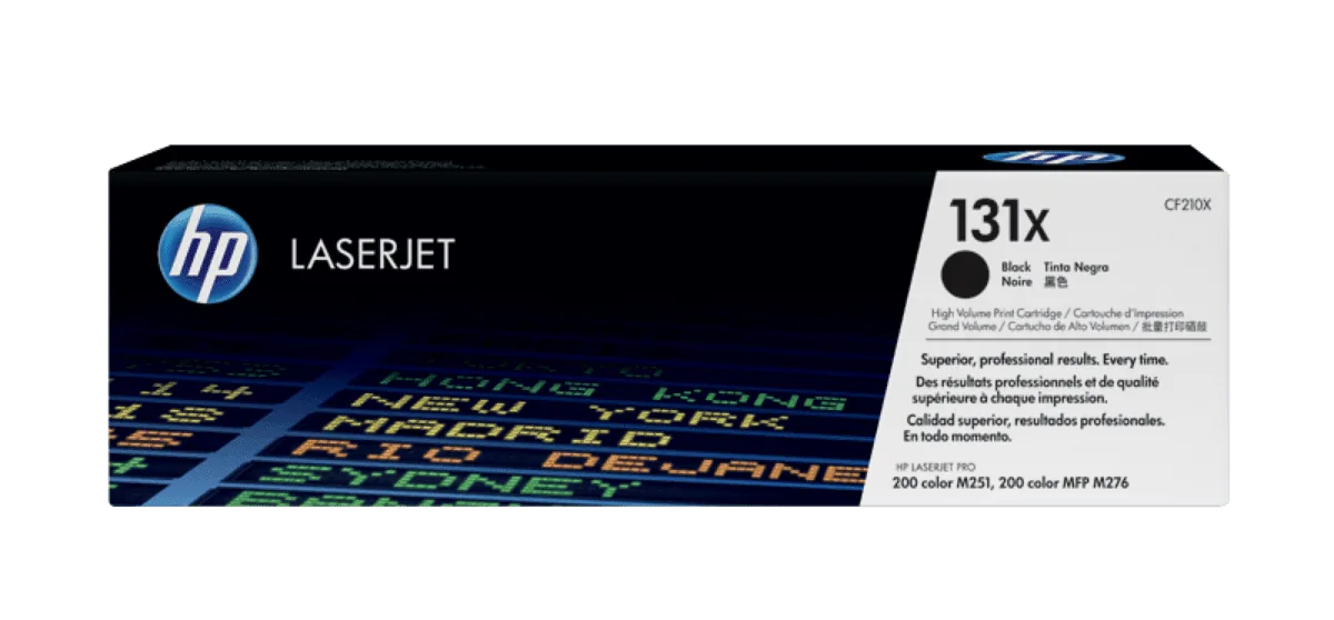 HP 131X High Yield Black Original LaserJet Toner Cartridge CF210X