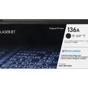HP 136A Black Original LaserJet Toner Cartridge W1360A