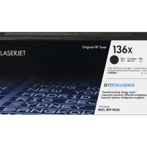 HP 136X High Yield Black Original LaserJet Toner Cartridge