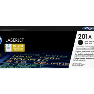 HP 201A Black Original LaserJet Toner Cartridge CF400A standard capacity black laser toner cartridge