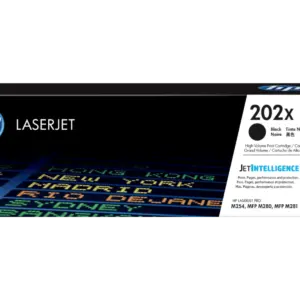 HP 202X High Yield Black Original LaserJet Toner Cartridge