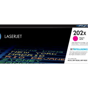HP 202X High Yield Magenta Original LaserJet Toner Cartridge CF503X
