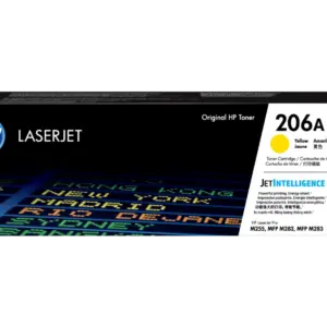HP 206A Yellow Original LaserJet Toner Cartridge W2112A