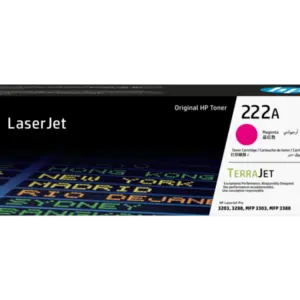 HP 222A Magenta Original LaserJet Toner Cartridge W2223A