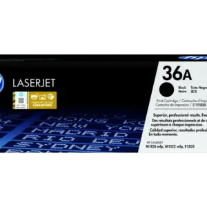 HP 36A Black Original LaserJet Toner Cartridge model CB436A