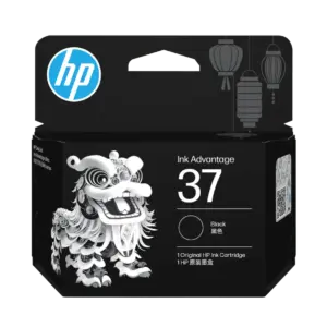 HP 37 Black Original Ink Cartridge
