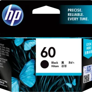HP 60 Black Original Ink Cartridge (CC640WA)