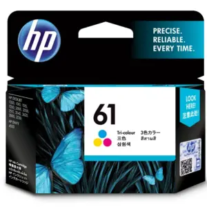 HP 61 Tri-color Original Ink Cartridge (CH562WA)