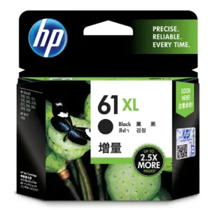 HP 61XL High Yield Black Original Ink Cartridge CH563WA
