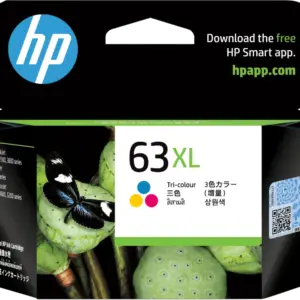 HP 63XL High Yield Tri-color Original Ink Cartridge