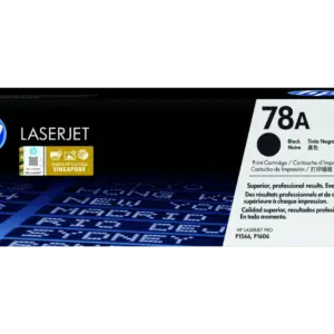 HP 78A Black Original LaserJet Toner Cartridge CE278A