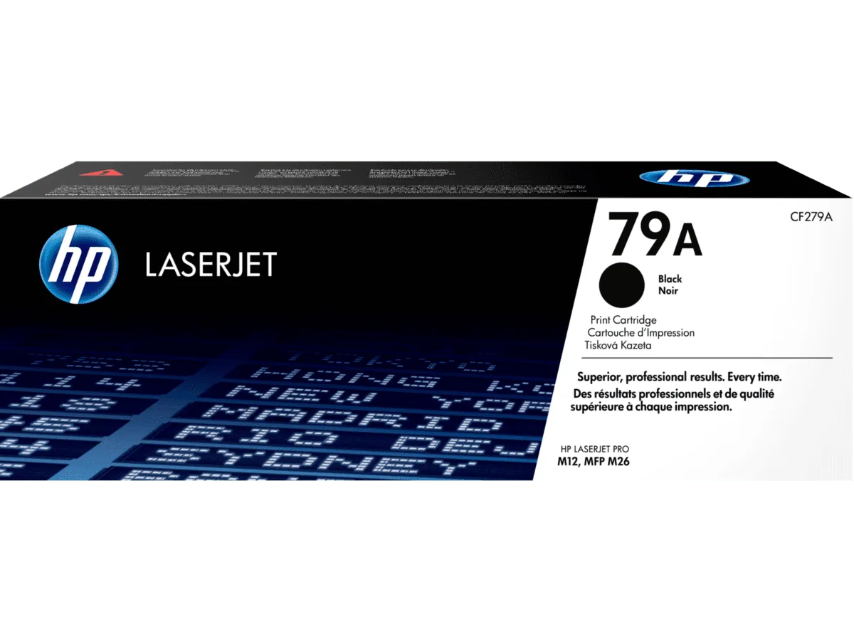 HP 79A Black Original LaserJet Toner Cartridge CF279A