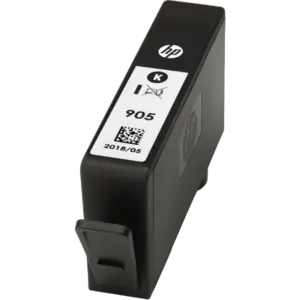 HP 905 Black Original Ink Cartridge T6M01AA standard capacity pigment-based black ink cartridge