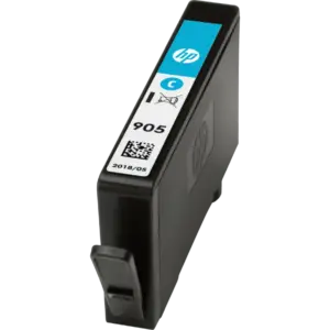 HP 905 Cyan Original Ink Cartridge (T6L89AA) image