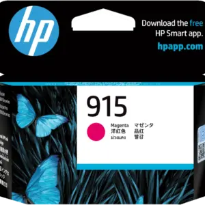 HP 915 Magenta Original Ink Cartridge 3YM16AA product image