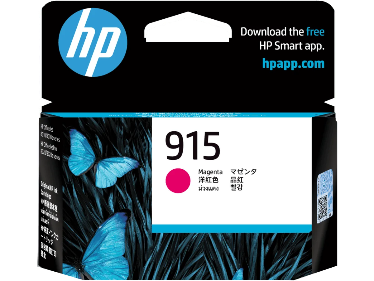 HP 915 Magenta Original Ink Cartridge 3YM16AA product image