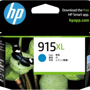 HP 915XL High Yield Cyan Original Ink Cartridge