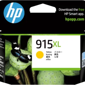 HP 915XL High Yield Yellow Original Ink Cartridge primary view