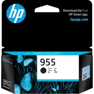 HP 955 Black Original Ink Cartridge L0S60AA, shot 1