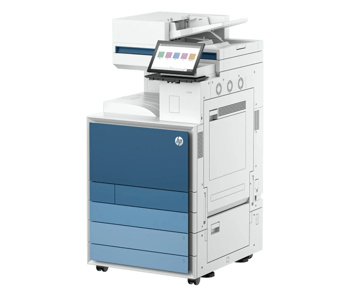 HP Color LaserJet Enterprise Flow MFP 8801z product view 2