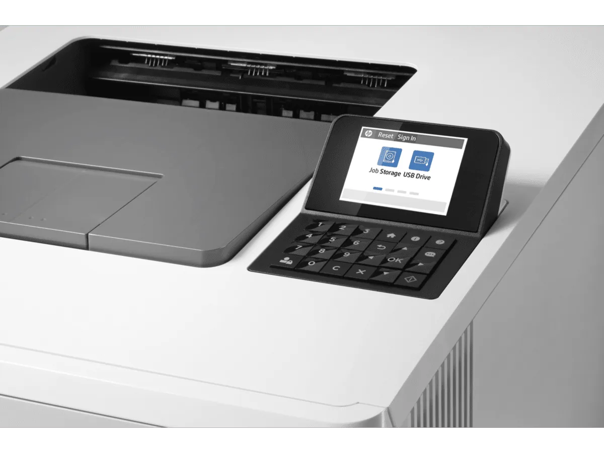 HP Color LaserJet Enterprise M455dn Printer detail view 3
