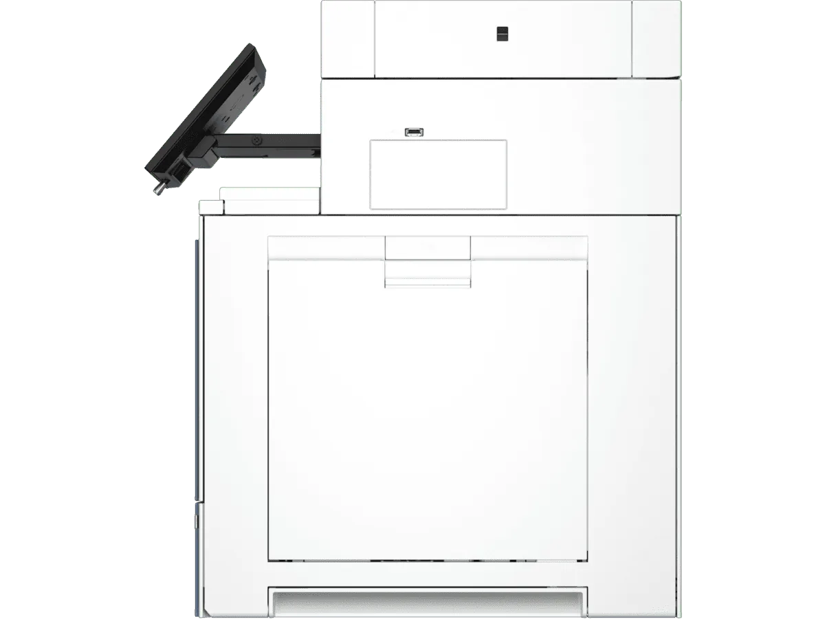 HP Color LaserJet Enterprise MFP 5800dn Printer detail view 4
