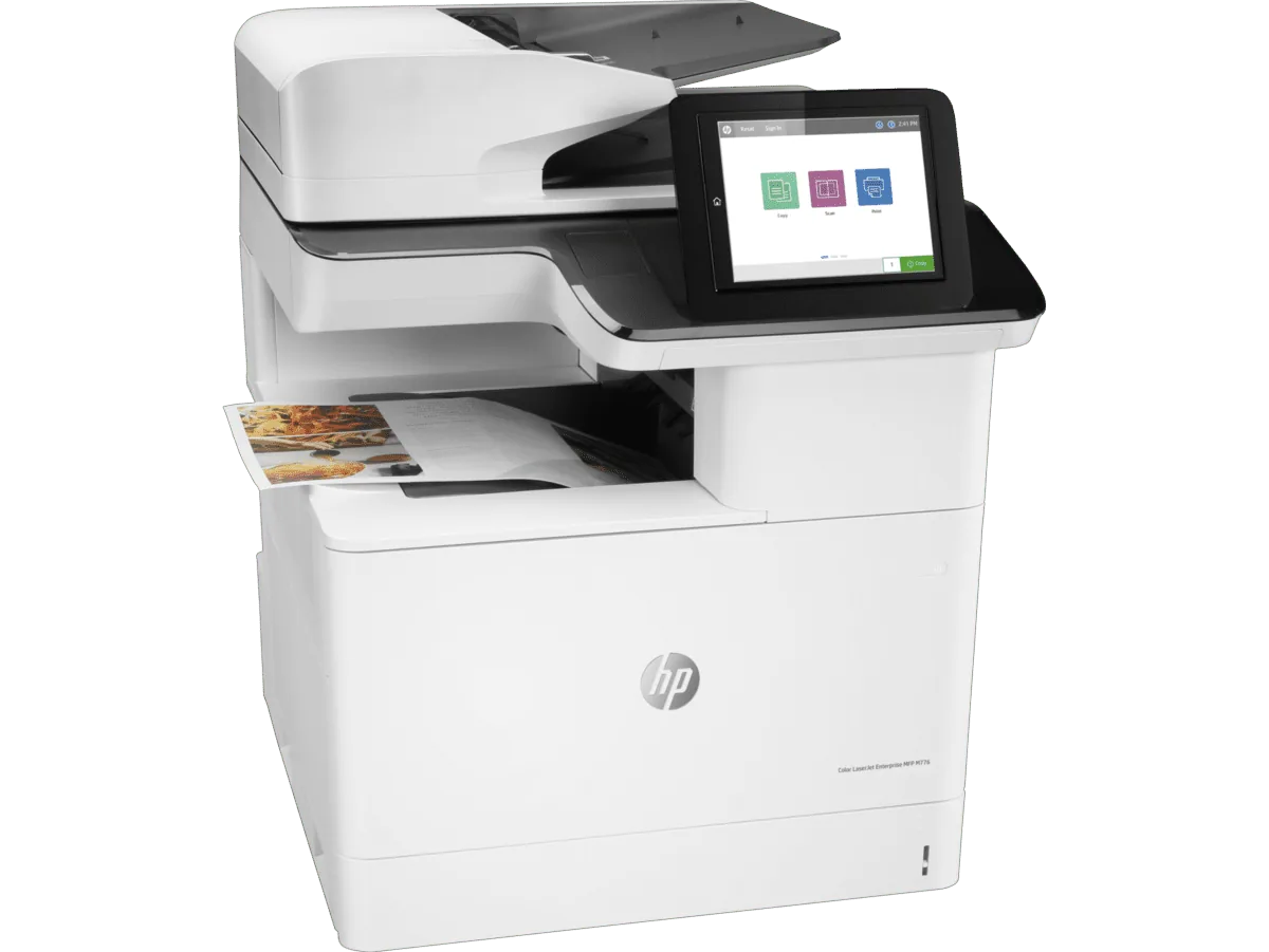 HP Color LaserJet Enterprise MFP M776dn Printer detail view 1