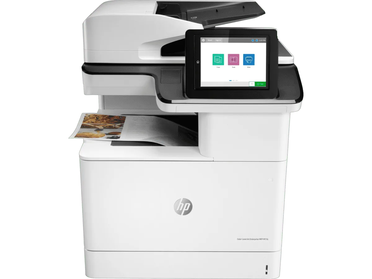 HP Color LaserJet Enterprise MFP M776dn Printer primary product image