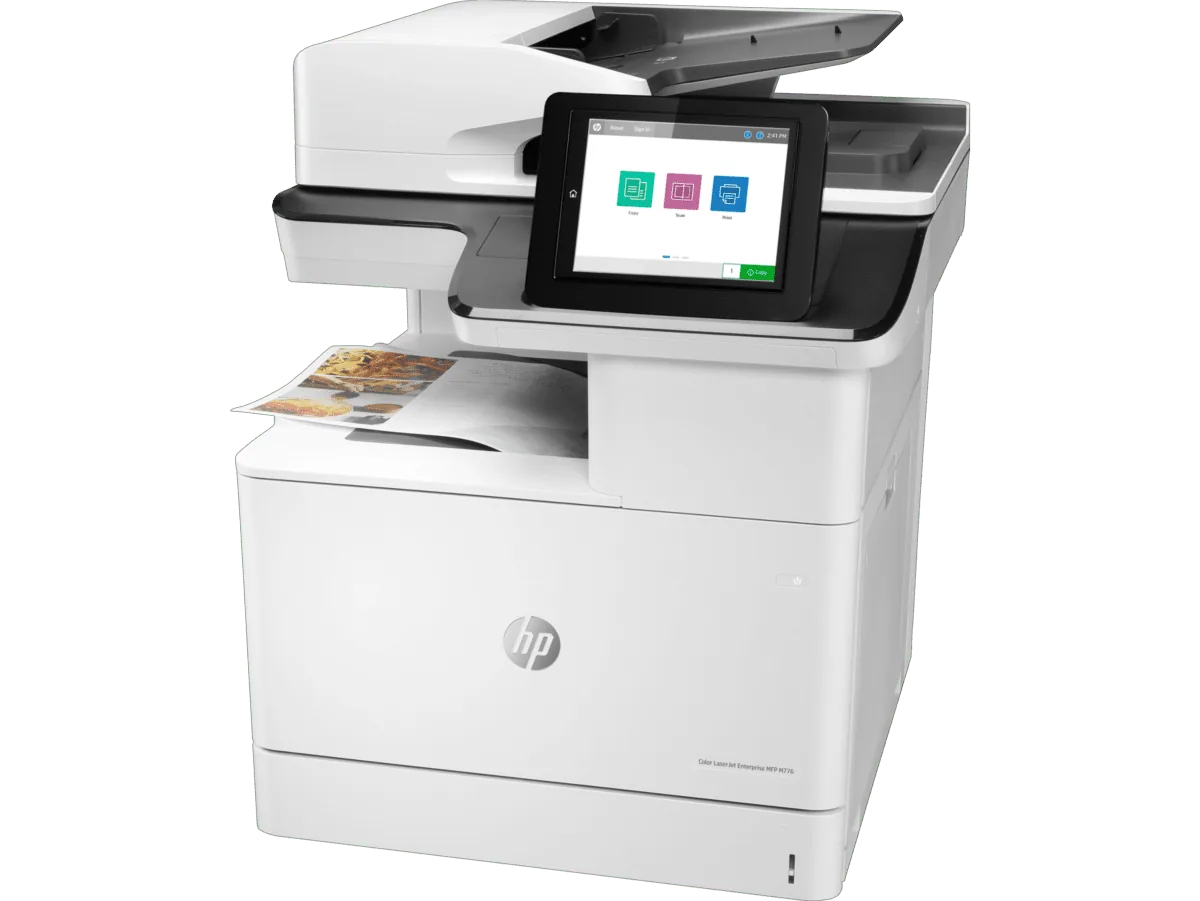 HP Color LaserJet Enterprise MFP M776dn Printer product view 2