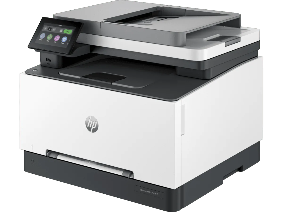 HP Color LaserJet Pro MFP 3303fdw Multifunction Printer side product view