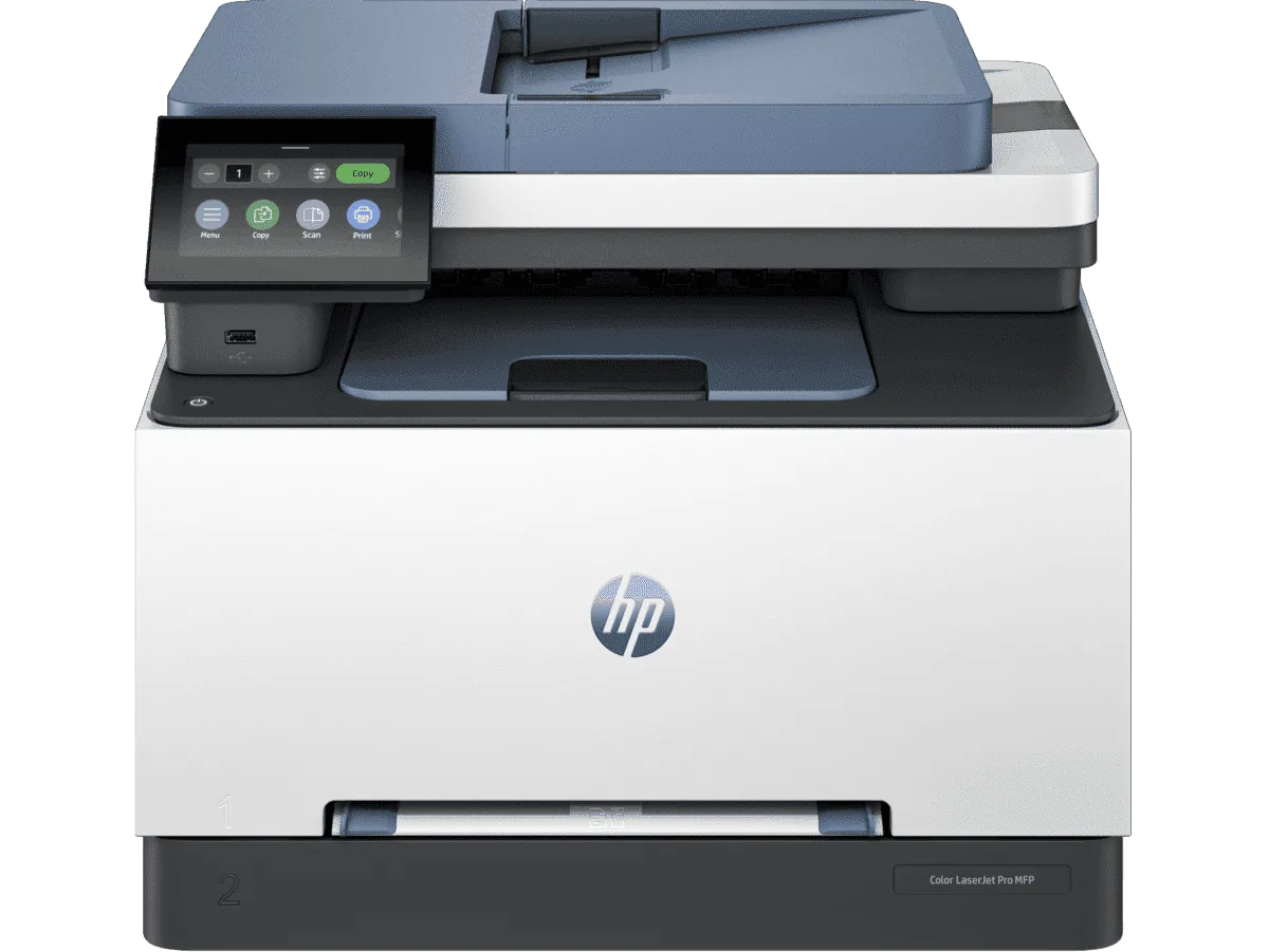 HP Color LaserJet Pro MFP 3303sdw primary product view of the multifunction laser printer unit.