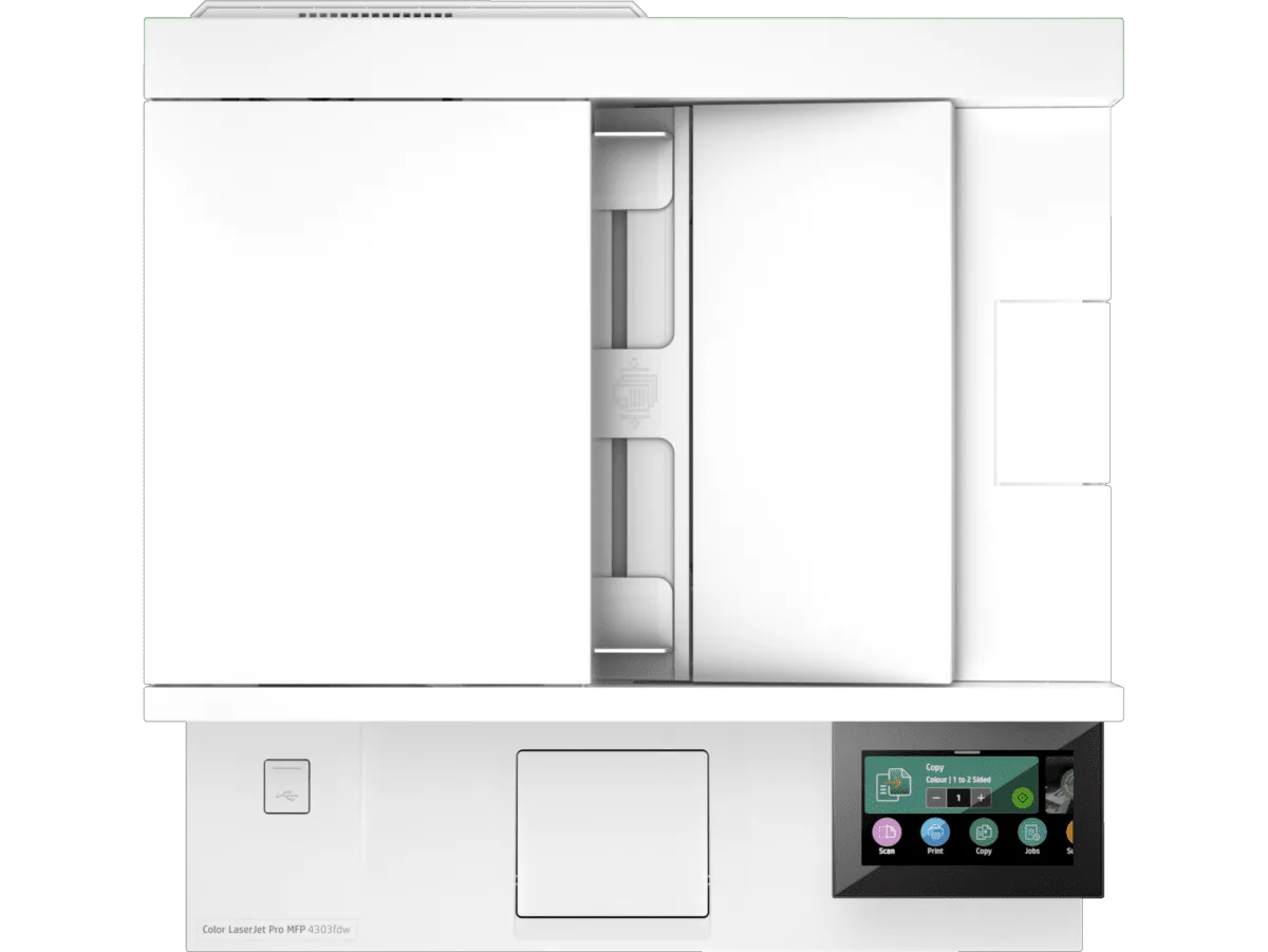 HP Color LaserJet Pro MFP 4303fdw Printer detail view 4