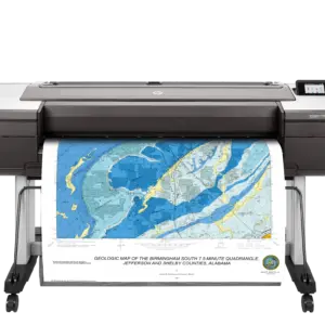 HP DesignJet T1700dr 44-in PostScript Printer large format printer