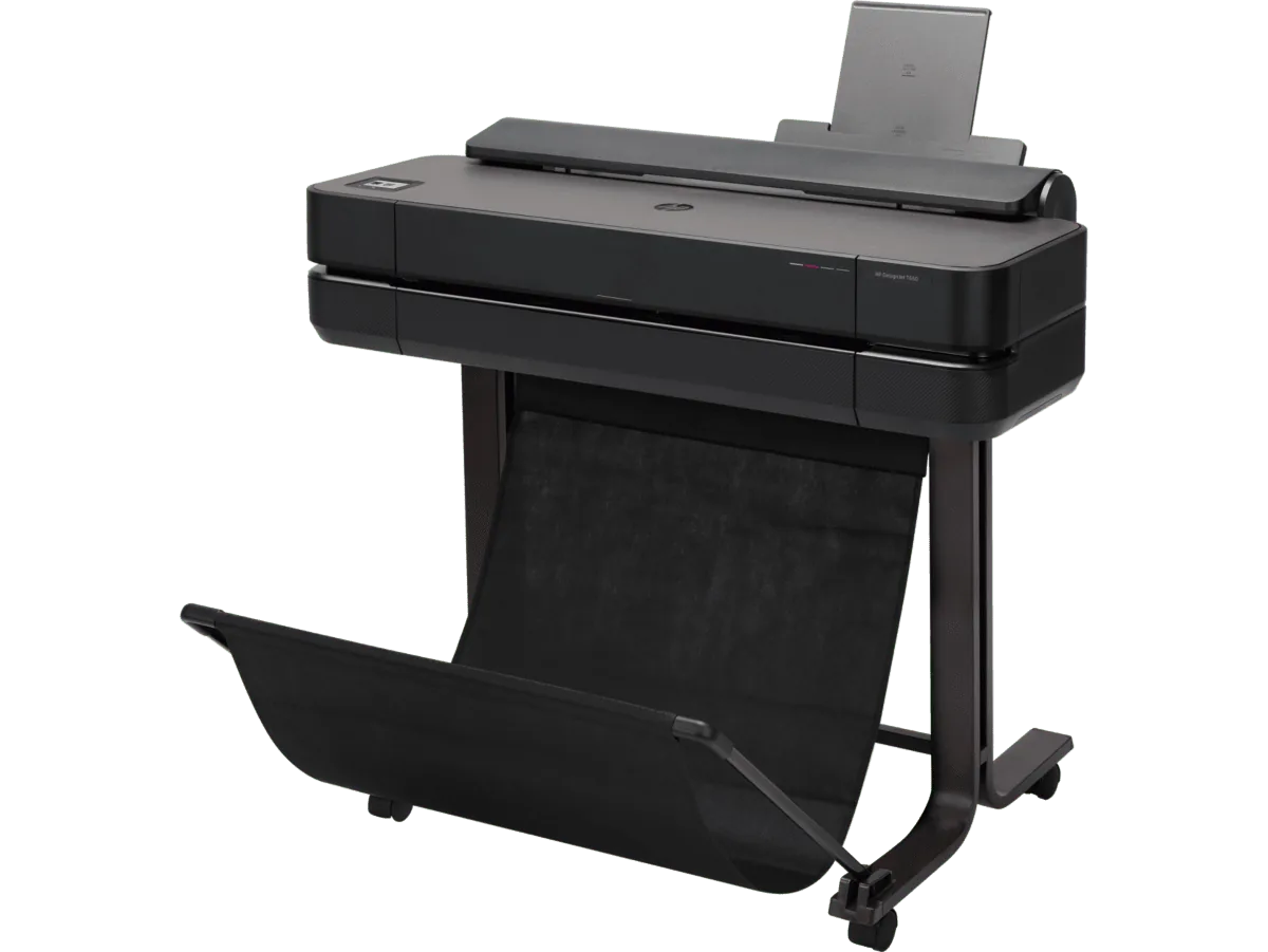 HP DesignJet T650 24-in Printer side view