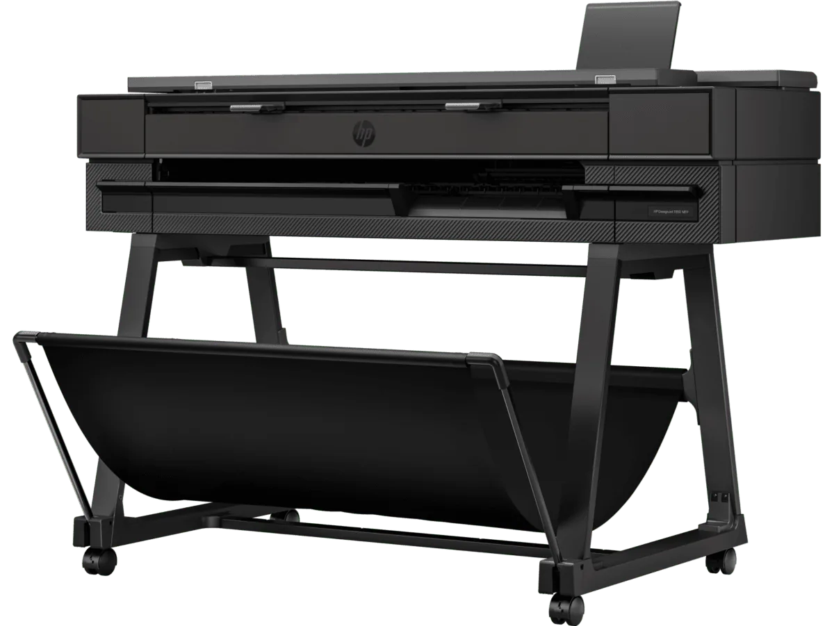 HP DesignJet T850 36-in Multifunction Printer side view