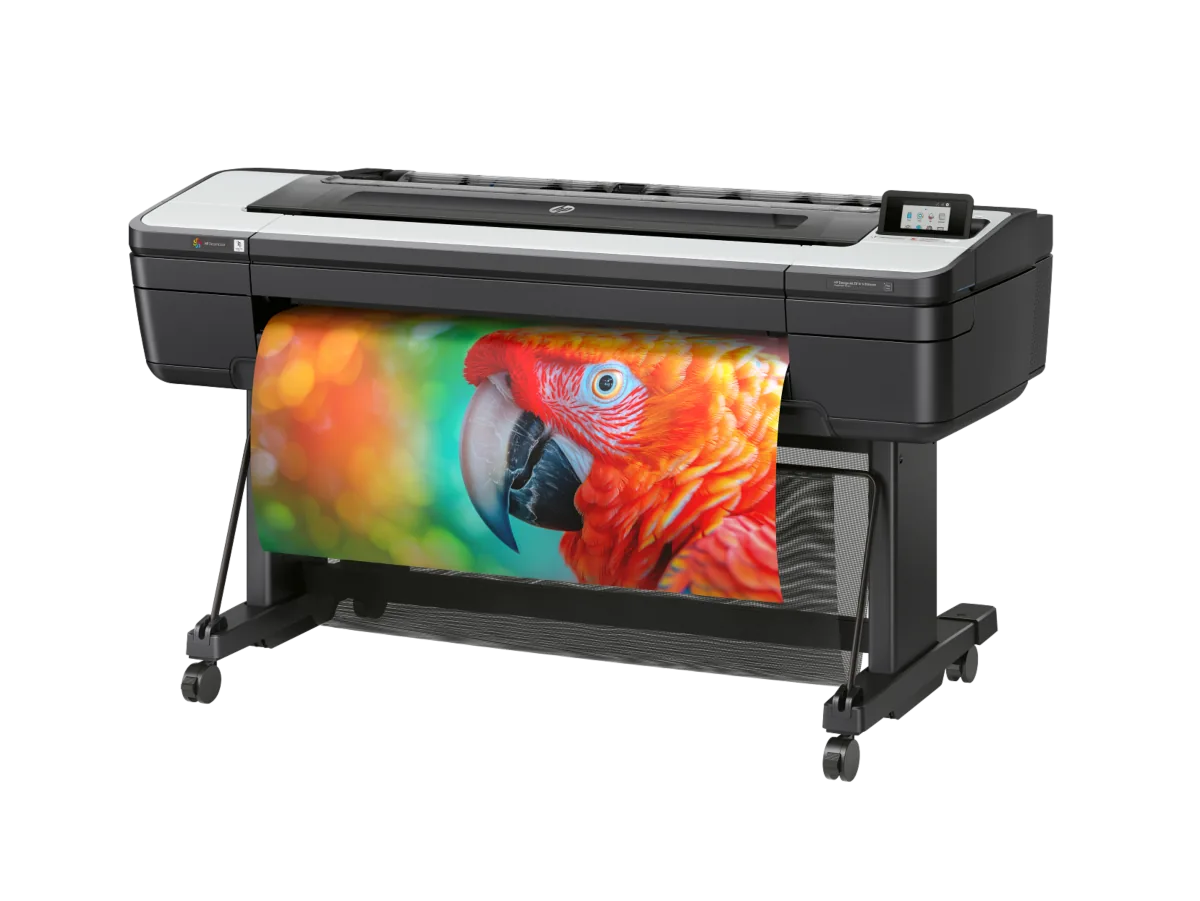 HP DesignJet Z9+dr 44-in PostScript Printer with V-Trimmer Plus Edition side view