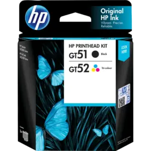 HP GT51/GT52 2-pack Black/Tri-color Printhead Replacement Kit