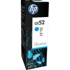 HP GT52 70-ml Cyan Original Ink Bottle M0H54AA