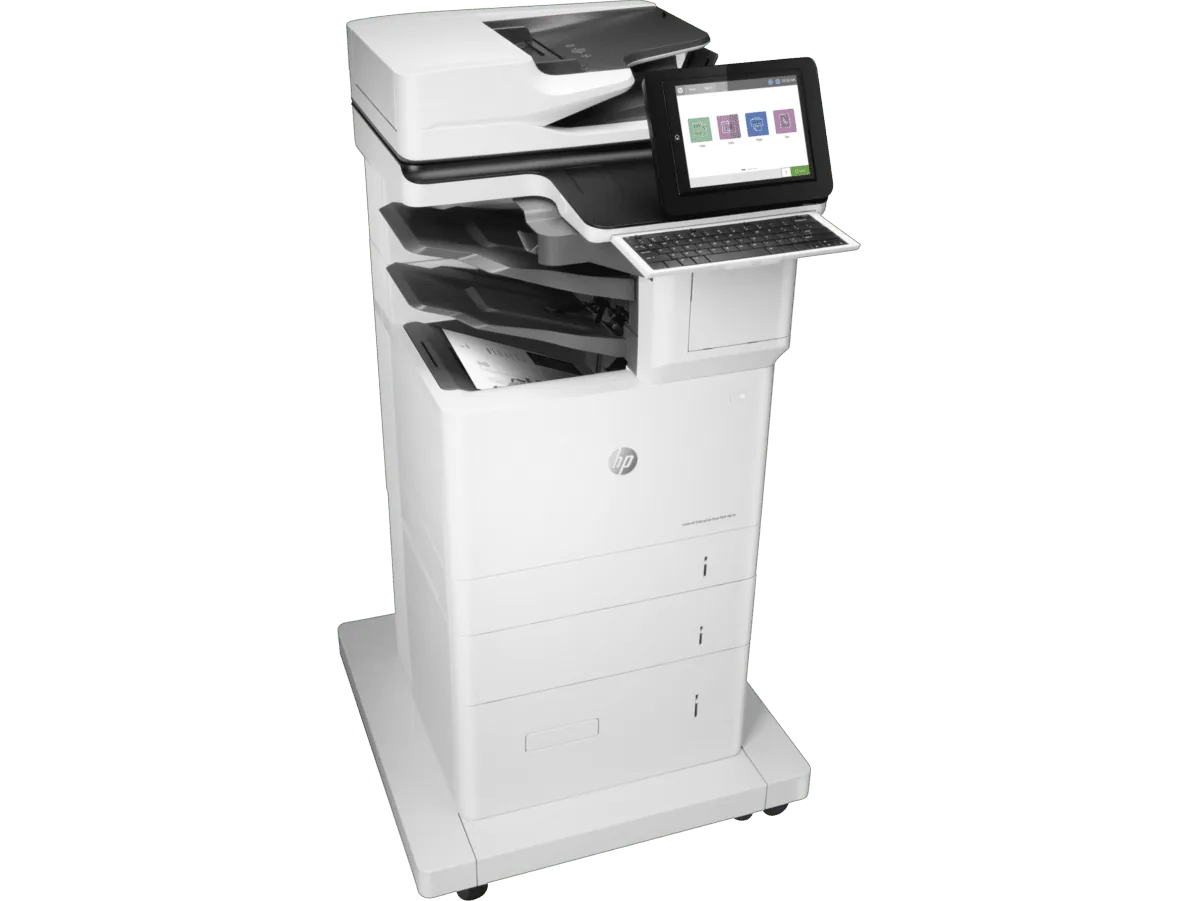 HP LaserJet Enterprise Flow MFP M635z Printer detail view 1