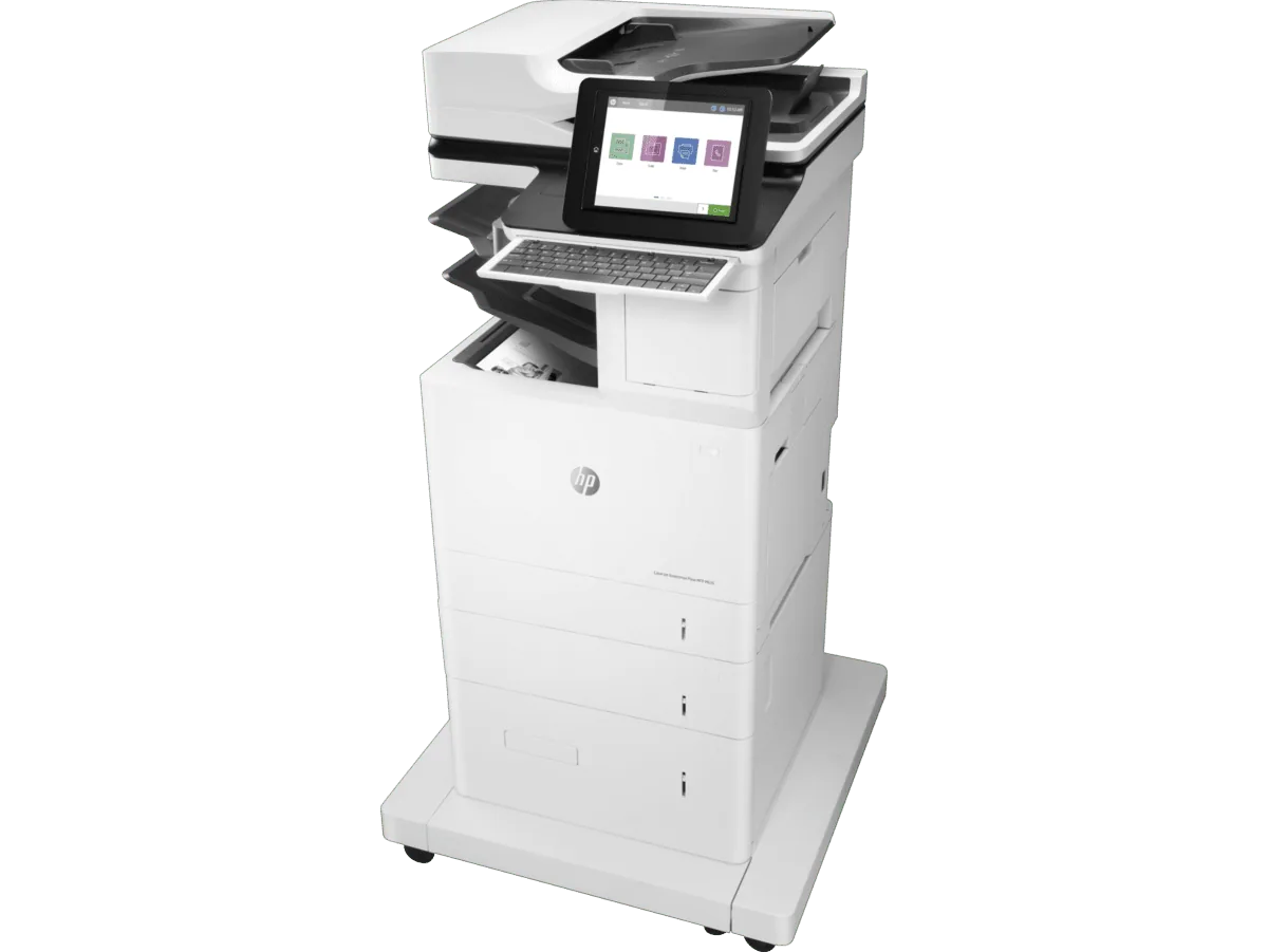 HP LaserJet Enterprise Flow MFP M635z Printer product view 2
