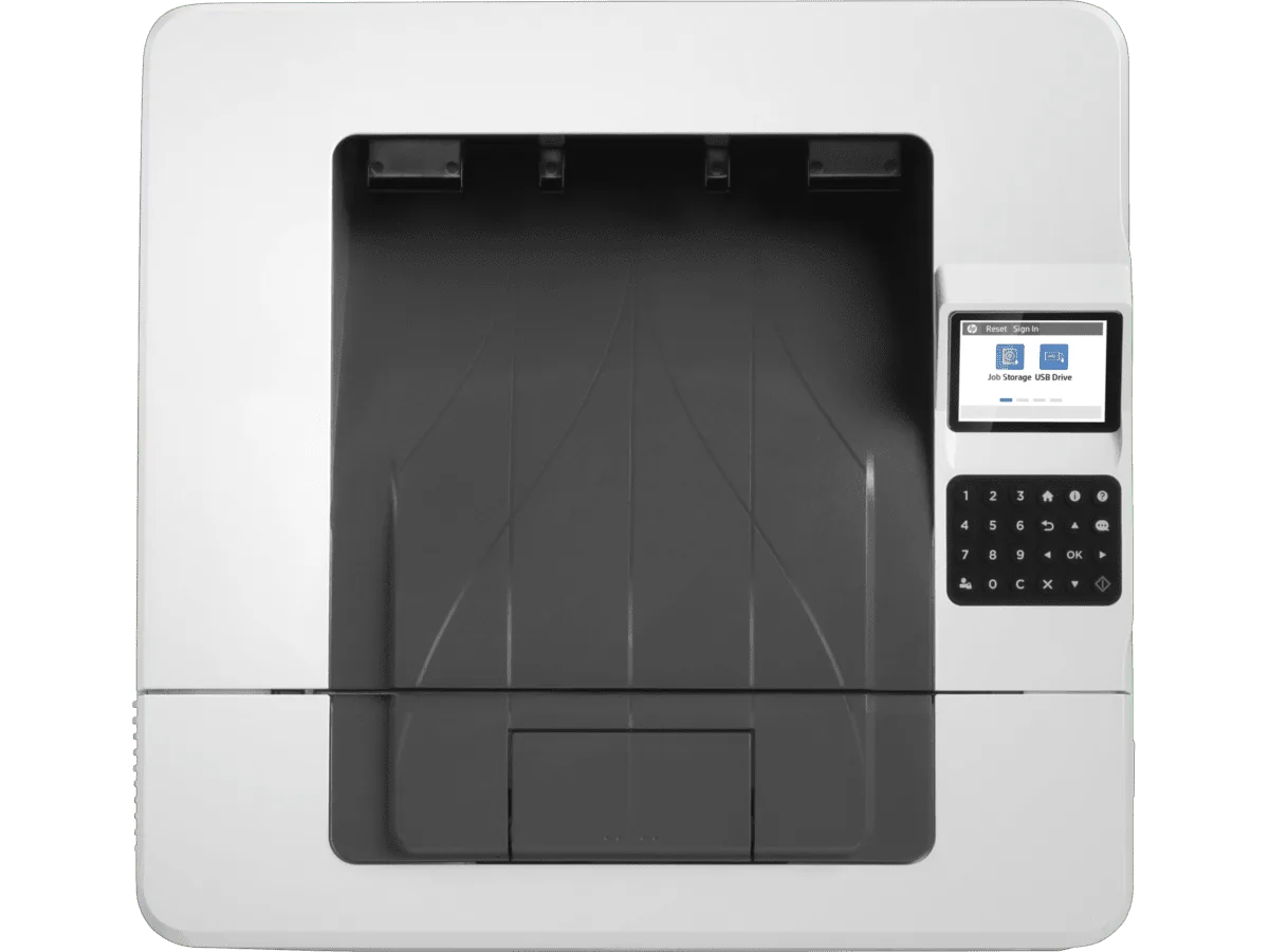 HP LaserJet Enterprise M406dn Printer detail view 3