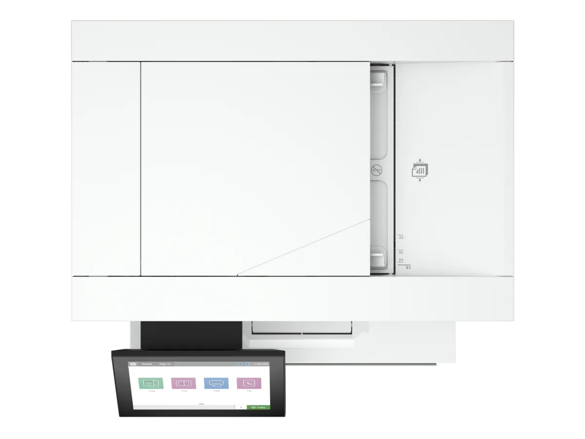 HP LaserJet Enterprise MFP 5602dn Printer detail view 3