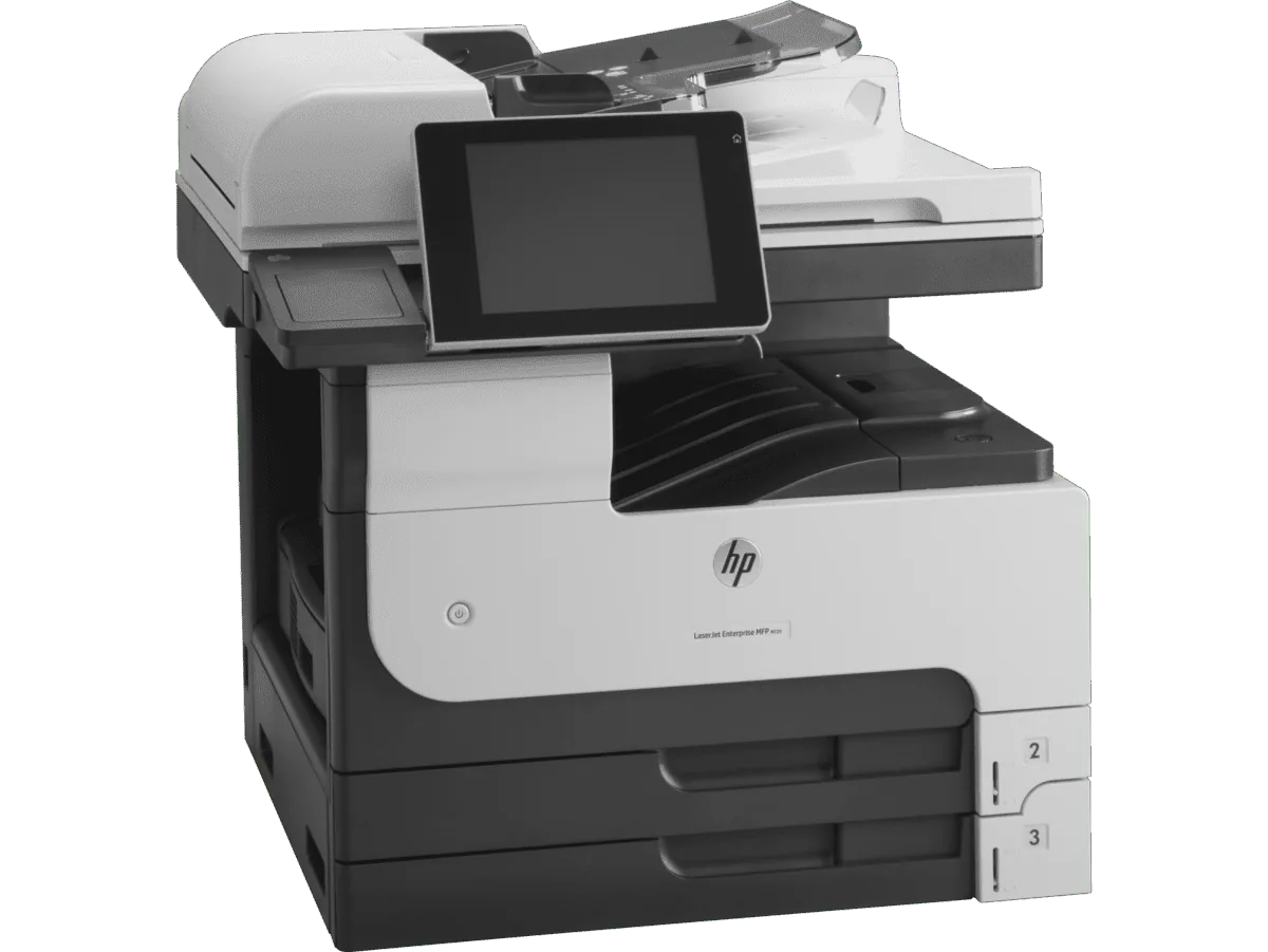 HP LaserJet Enterprise MFP M725dn Printer primary product image