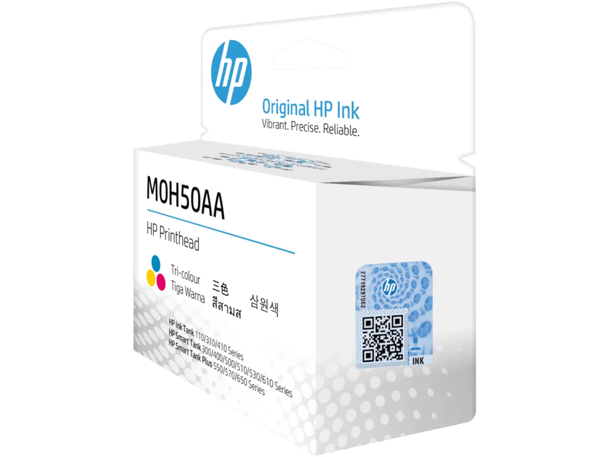 HP M0H50A Tri-color Replacement GT Printhead M0H50AA product shot 2